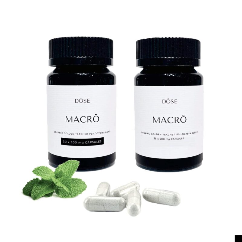 Dose MACRO Macrodose Psilocybin Capsules (30 Capsules)